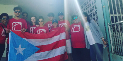“It was life changing” – Triton Students Spend Spring Break Restoring Hurricane Ravaged Puerto Rico